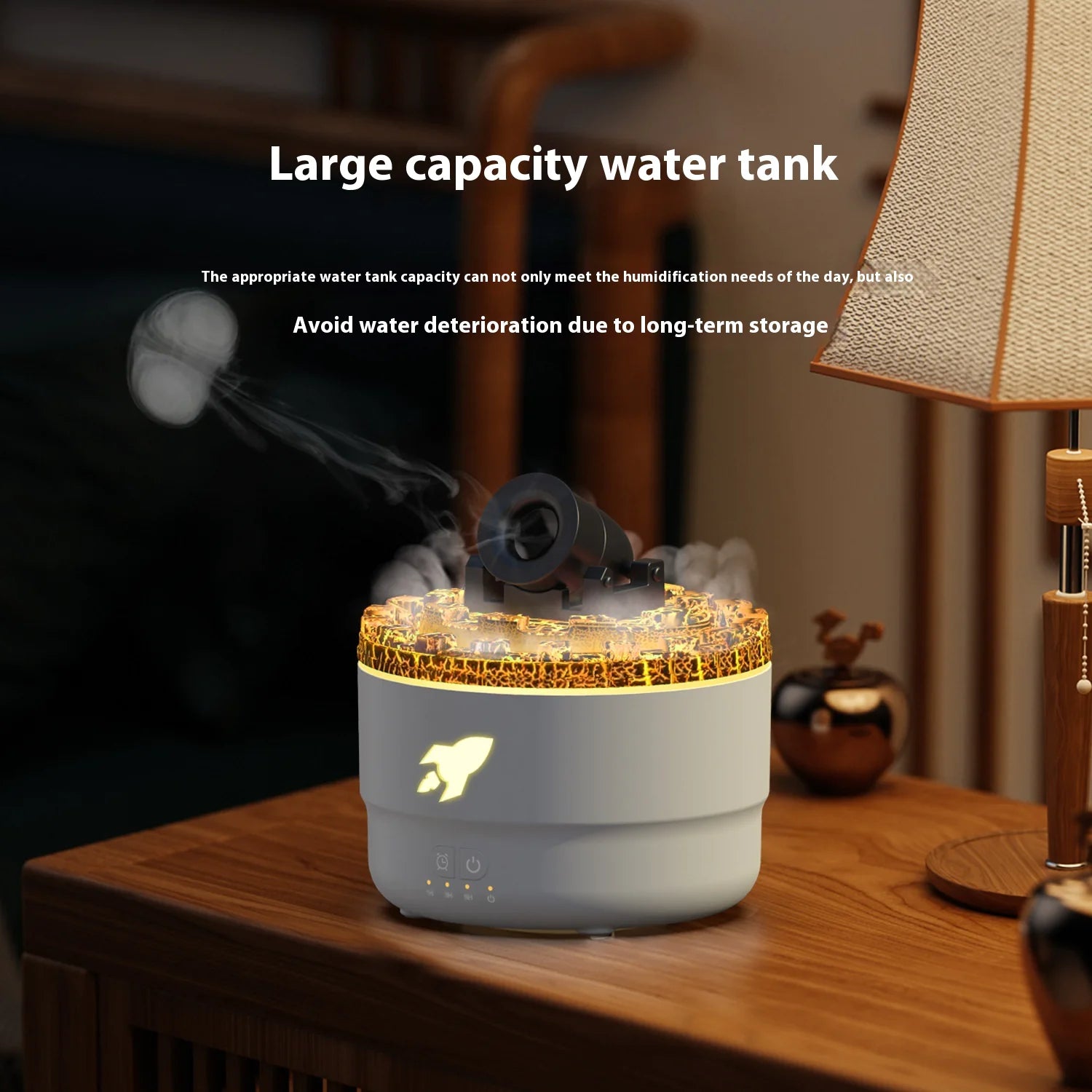 Humidificador Cañón de Luz Grieta Volcánica