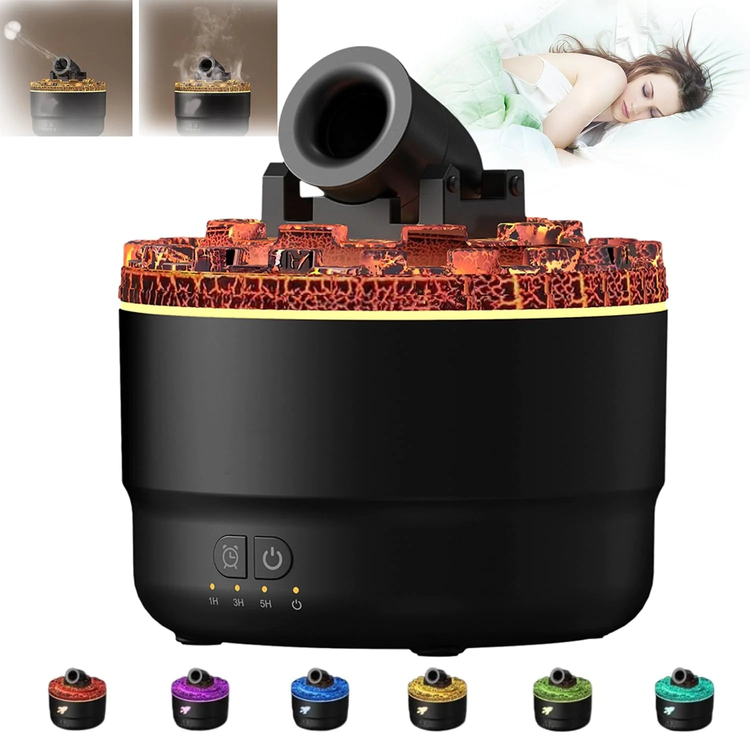 Humidificador Cañón de Luz Grieta Volcánica