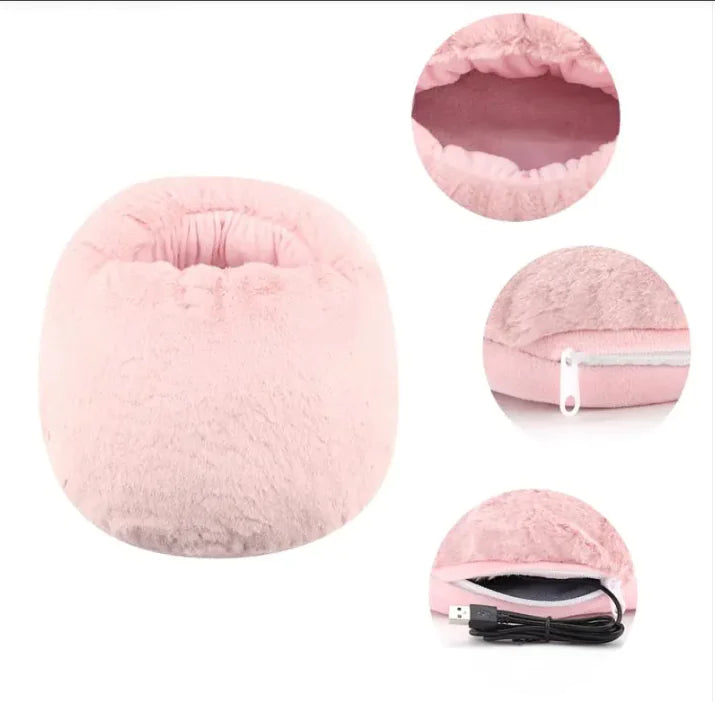 Pantuflas calefactables eléctricas HeatEase™ – Almohadilla y cojín térmico para los pies en invierno